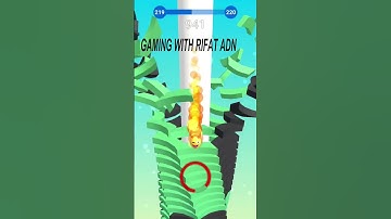 stack ball level 219 up #foryou #gameplay #shortvideo #usarmy #viral #stackball #usa #freefire