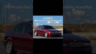 The Imola Red II color looks incredibly beautiful. What you think? #bmw #e39 #red
