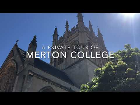 Merton College - Private Tour in 4k HD
