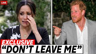 Meghan Markle BREAKS DOWN as Harry's Secret Finally Destroys Their Fairy Tale