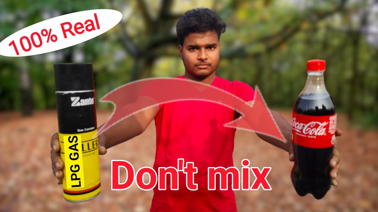 We mix LPG gas in Coca Cola हमने कोका कोला में एलपीजी गैस को मिलायाheartex149 HeartEx