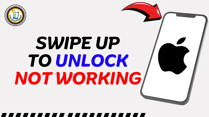 Swipe Up To Unlock iPhone NOT Working - Solved!