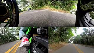 Ormond Scenic Loop 5 GoPro's mount on one Motorcycle