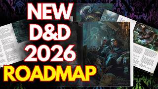 NEW BOOKS & MORE! D&D Release 2026 Roadmap