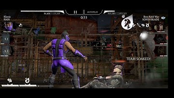 MK Mobile: Fatal Earthrealm Tower Boss Battle 140 (2nd Run)