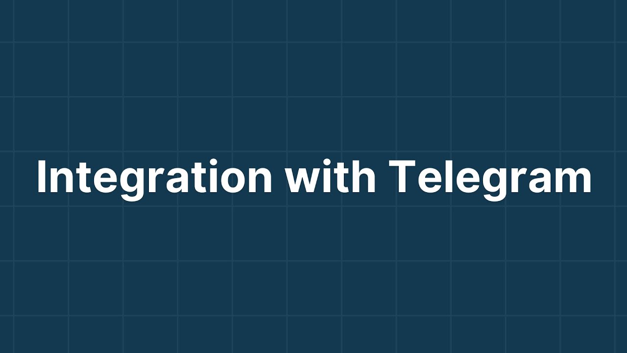 Tg Integration Integration with Telegram | YourGPT Chatbot - YouTube