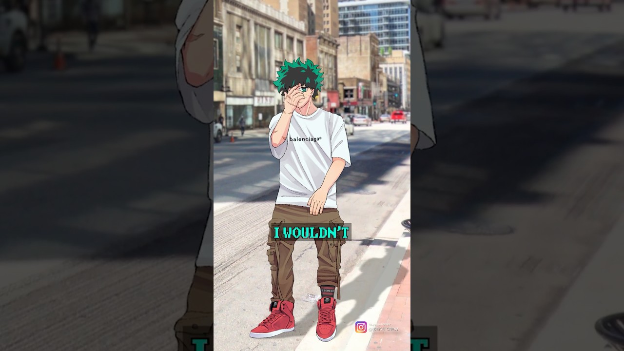 Deku's Fit Rated and Fixed by Fashion YouTuber #shorts