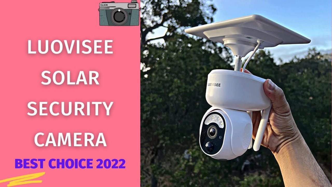 Luovisee Wireless Solar Outdoor Home Security WiFi Camera Unbox & Test