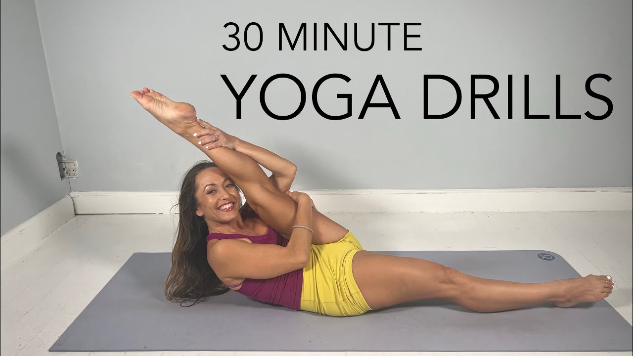 ⁣30 Minute Yoga Drills - A Whole Lot of Shoulders and Core