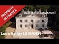 France.Castle. Loire Valley Property for sale near le Mans and its Grand Prix