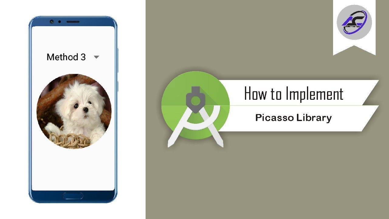 How To Implement Picasso Library In Android Studio | Picassolibrary | Android Coding