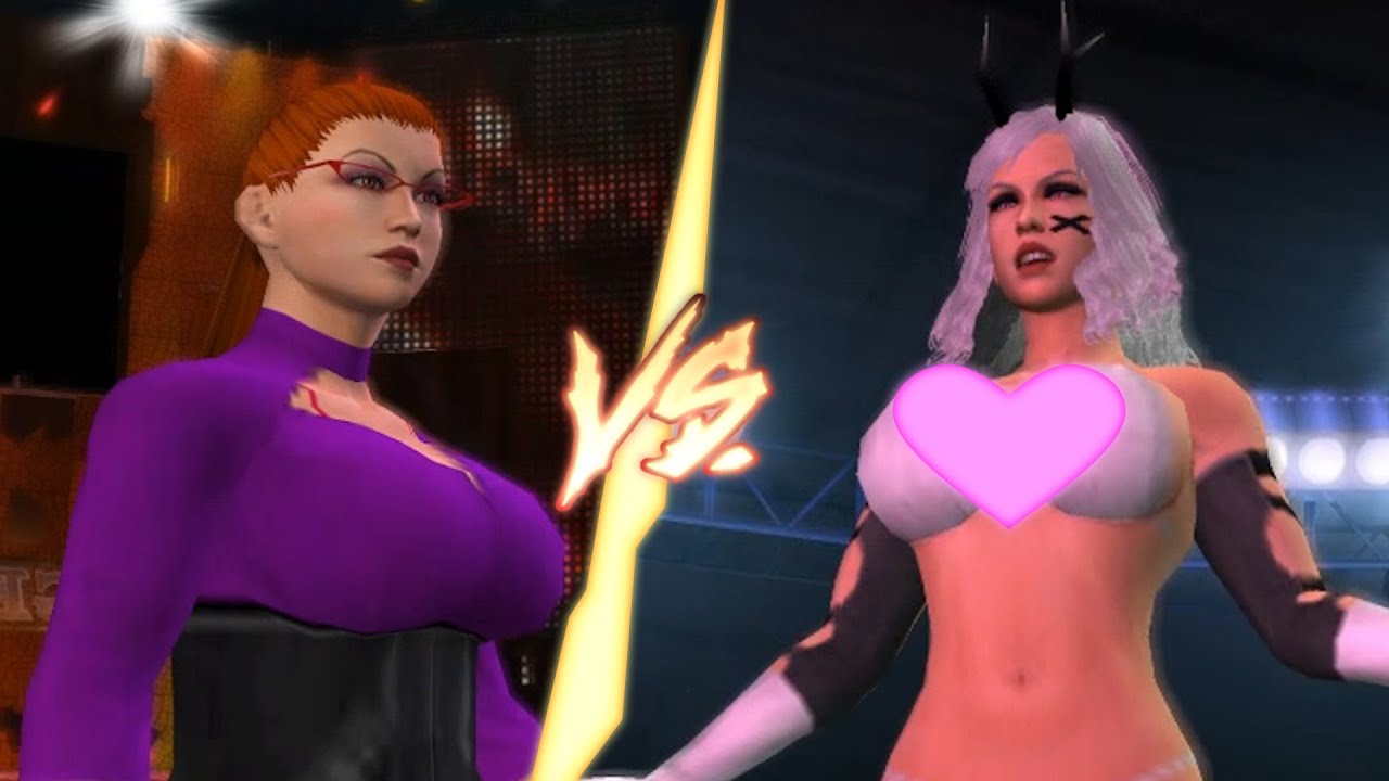 WWE SVR2010 - Jessica (Bikiny Girl) vs Mommy Miyuki | Submission LowBlow (request match)