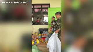 1ST PMFC, NAGSAGAWA NG COMMUNITY OUTREACH PROGRAM SA MGA MAG-AARAL NG BRGY KALUANGAN 