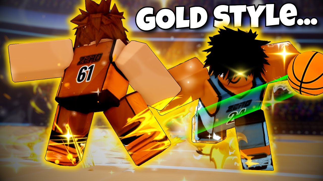 Gold Style has INFINITE DRIBBLES in Basketball Zero... - YouTube