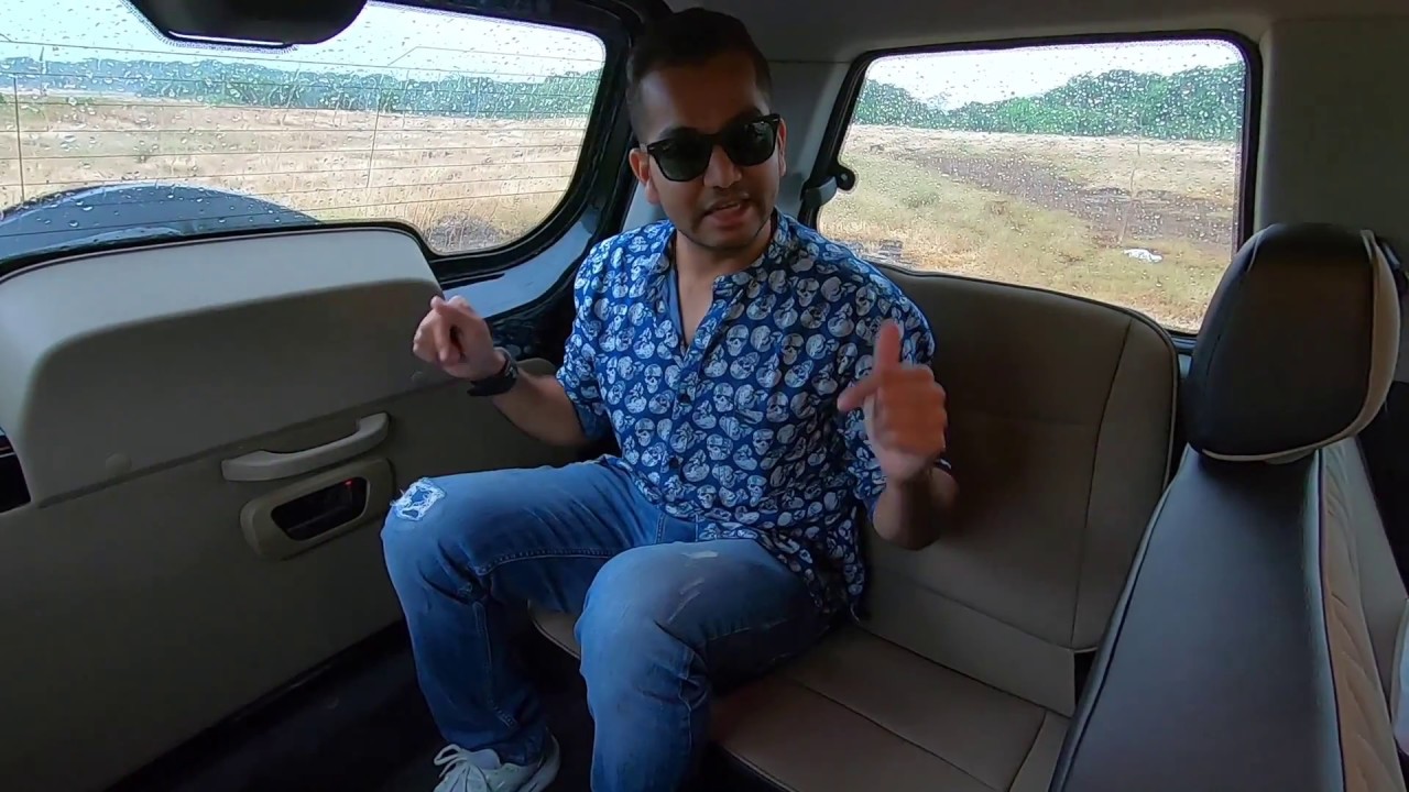 Обзор Mahindra TUV300 Plus 3rd Row 2018 года (хинди + английский)