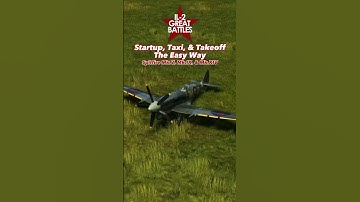Startup, Taxi, & Takeoff The Easy Way: Spitfire #il2sturmovik #tutorial #guide #flightsimulator