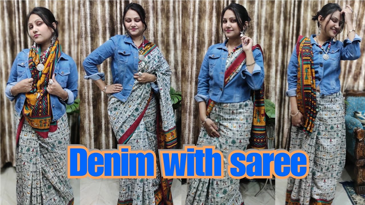 Only Saree Jeans Tops - Buy Only Saree Jeans Tops online in India