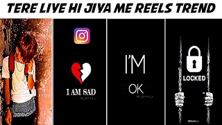 tere liye hi jiya main Instagram viral reel tutorial | tere liye reel tutorial | Instagram trend ree screenshot 3