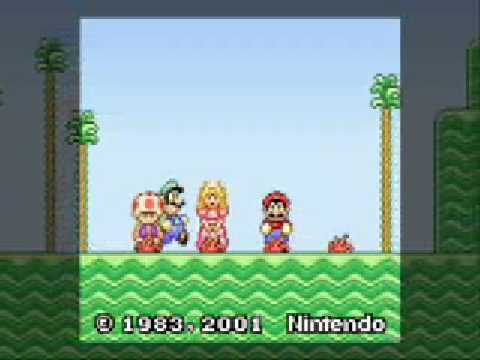 Super Mario Advance Super Mario Bros. 2 Intro