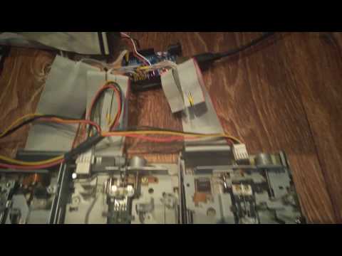 4 Floppy music на Arduino