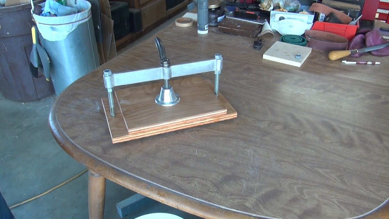 Home Metal Casting - DIY Book Press