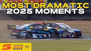 Most Dramatic Super2 Moments Of 2025 Dunlop Super2 Series