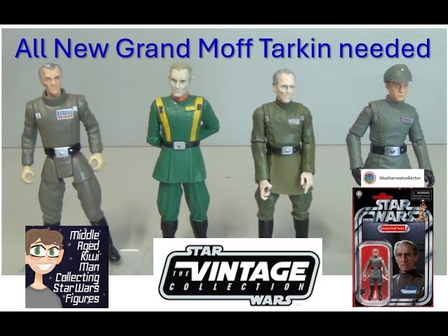 Star Wars the Vintage Collection the case for a new Tarkin