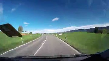 PART 2 Driving from Liechtenstein-Austria Border to Luzern, Switzerland