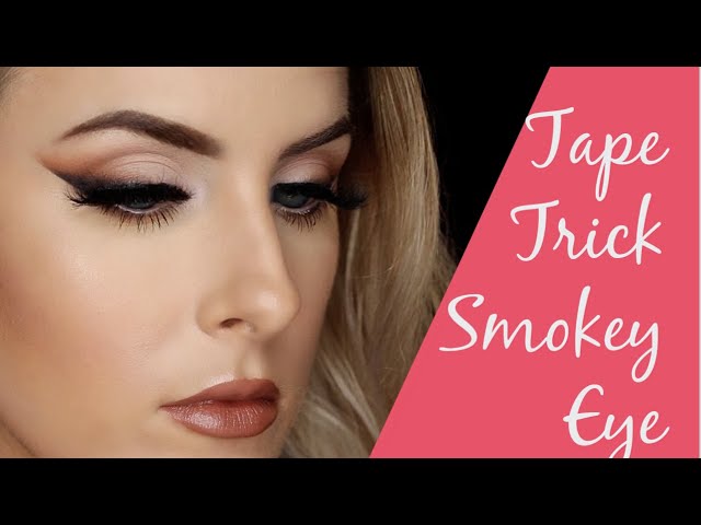 TAPE TRICK EASY EYE MAKEUP 