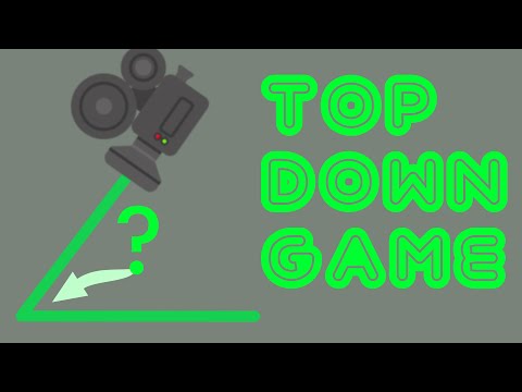 Camera angle for a top down game, finding what is best - devlog