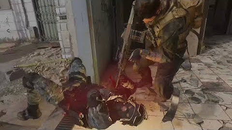 Modern warfare 2 | Alex’s finishing move (standing/downed/prone)