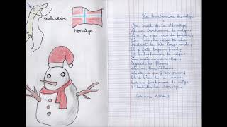 Le Bonhomme De Neige Poesie Corinne Albaut Ce2 Le Bonhomme De Neige Poesie Corinne Albaut Ce2