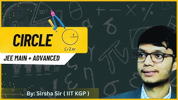 L-08 CIRCLE | JEE 2026 | Sirsha Sir (IIT Kharagpur)