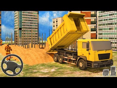 Excavator Real Simulator Future City Craft Build - Best Android Gameplay