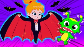 Groovy The Martian educational videos for kids | Let's dress up at Halloween night!