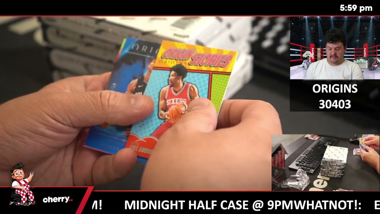24/ 25 Origins Basketball Hobby 6 Box Half Case Opening - 