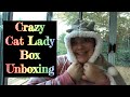 CRAZY CAT LADY Box Unboxing Fun Free Gift and Catnip Toys! Was it worth it?!