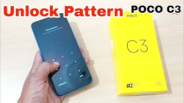Poco C3 Unlock Pattern | Remove Screen Lock POCO C3 Without lost Data, Hardrest, Mi Account Poco C3😃