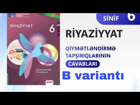 dövlet imtahan merkezi 6 cı sinif sehve 151 5 ci sinif riyaziyyat kursunun tekrarı B variantı