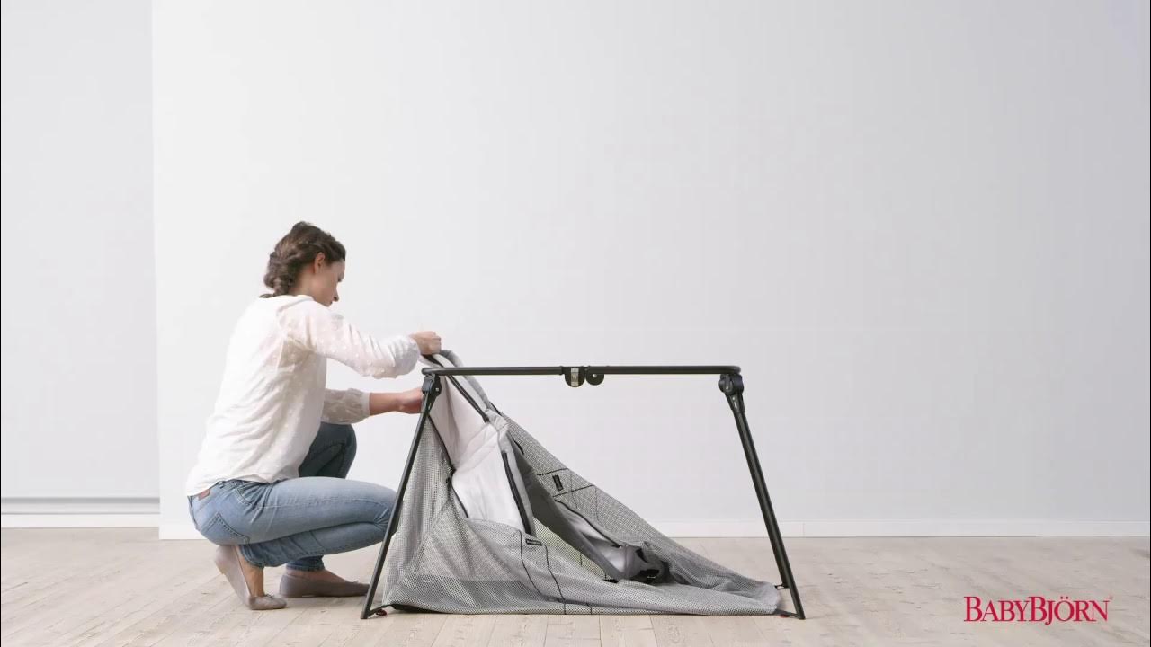 Baby Bjorn How to remove and wash Light Travel Cot YouTube