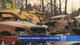 Auto Dismantler Donates Work To Wine Country Wildfire Victims