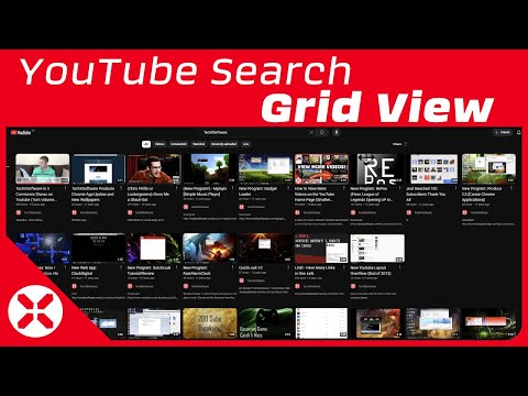 How To Get A Grid View On YouTube Search (No More List View!)