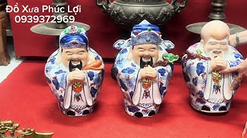 15/1/25 Bình song long xưa,bình long phụng,đĩa long phụng,bộ tam đa