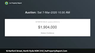 16 Harford Street, North Ryde NSW 2113 | AuPropertyReport.Com