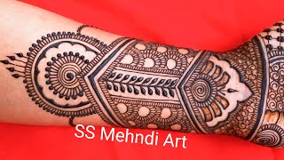 beautiful dulhan mehndi designs for hand|stylish simple front hand mehndi design|karwa chauth mehndi