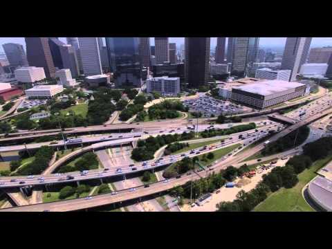 Houston traffic on I-45