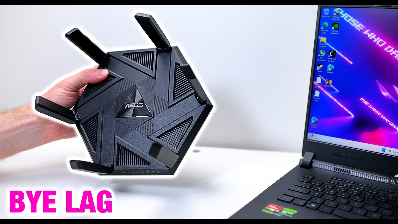 ASUS ROG Rapture Tri-band WiFi 6E Gaming Router with 6GHz, 2.5G Port, VPN  Security, AiMesh Compatible