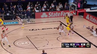 3rd Quarter, One Box Video: Los Angeles Lakers vs. Denver Nuggets