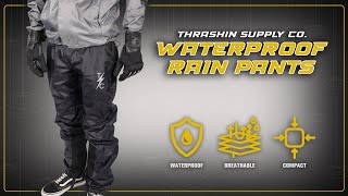 Thrashin Supply Mission Waterproof Riding Pants - Rain Gear