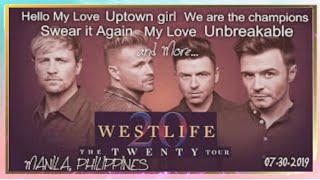 WESTLIFE TWENTY TOUR FULL CONCERT MANILA